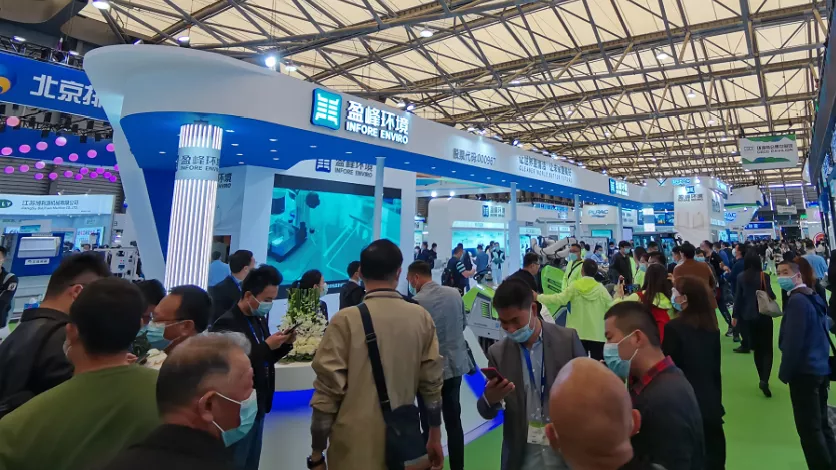 “峰”芒閃耀！盈峰環(huán)境攜新能源環(huán)衛(wèi)裝備精彩亮相第22屆環(huán)博會